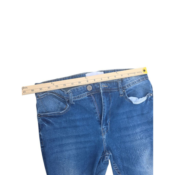 men's paperdenim&cloth Blue Skinny Jeans Size 32 #206 - Picture 6 of 8